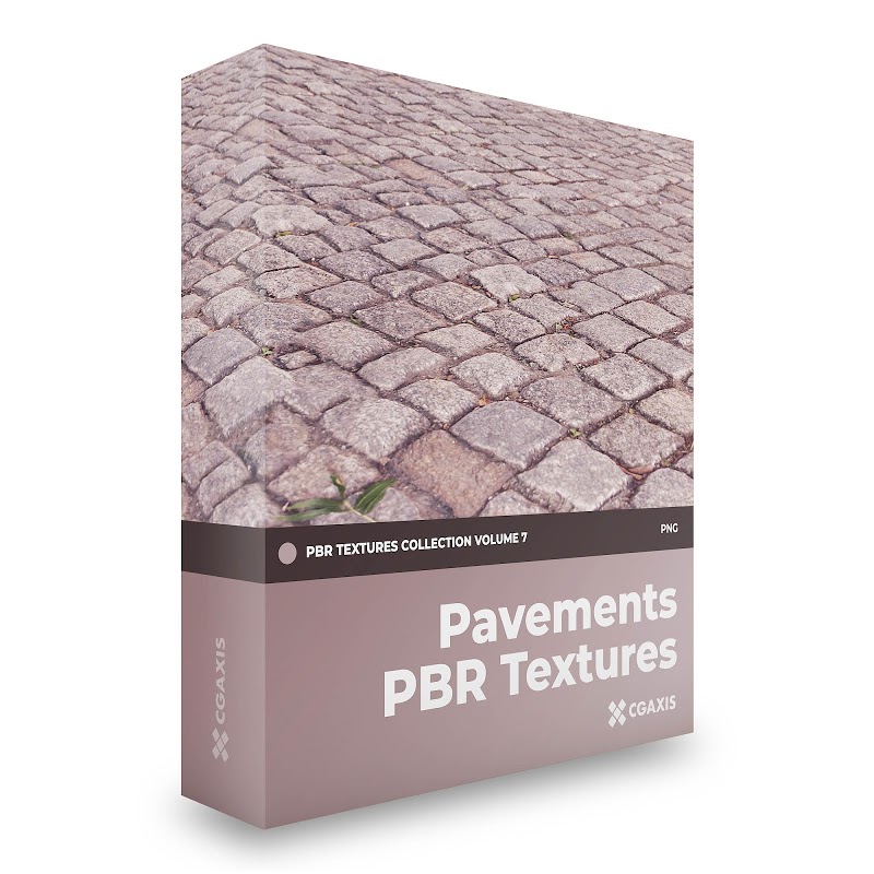 TEXTURES – CGAxis PBR Colection Vol 7 PAVEMENTS