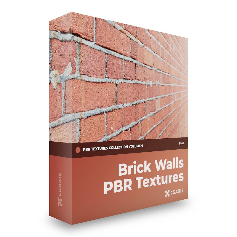 TEXTURES – CGAxis PBR Colection Vol 9 BRICK WALLS