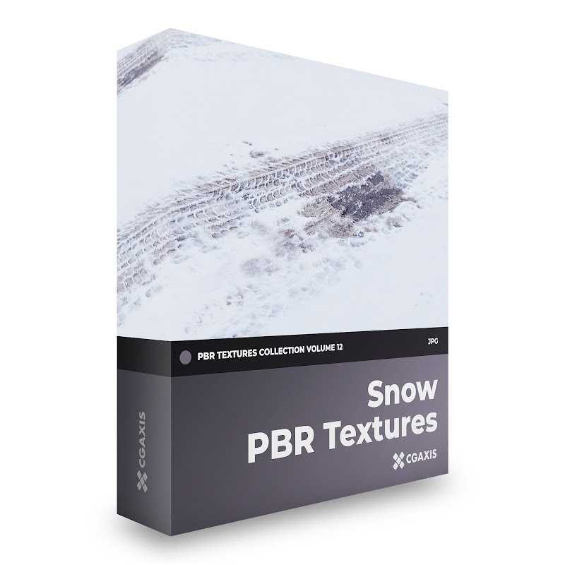 TEXTURES – CGAxis PBR Colection Vol 12 SNOW