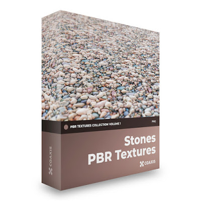 TEXTURES – CGAxis PBR Colection Vol 1 Stones GRATIS
