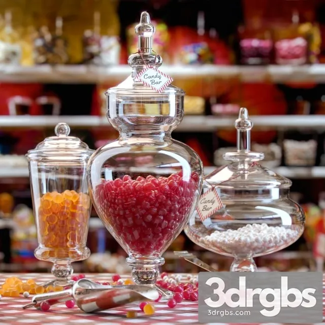 013 Candy 3D Model Download