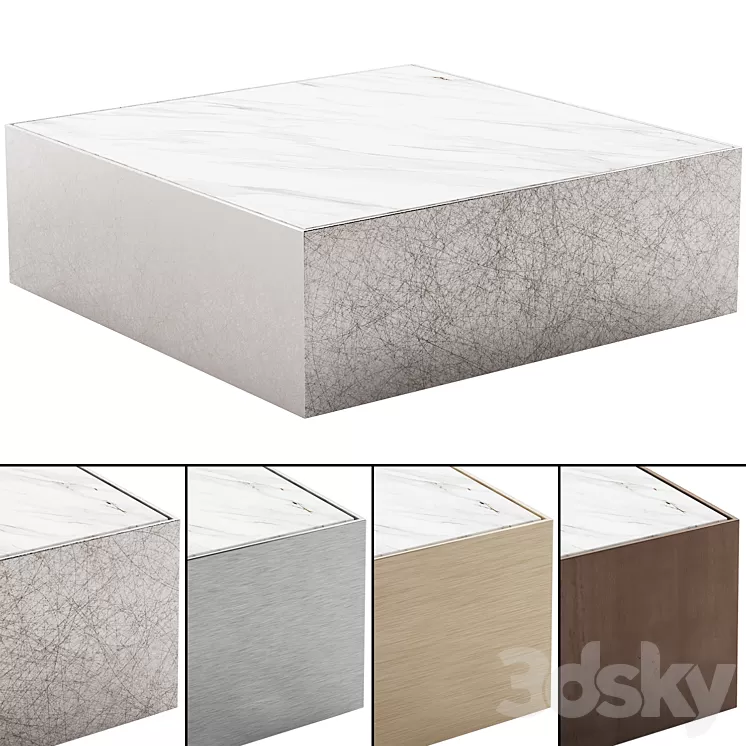 014 Coffee Table Marble Ballot by Phase 3D Model 014 Coffee Table Marble Ballot by Phase 3D Model