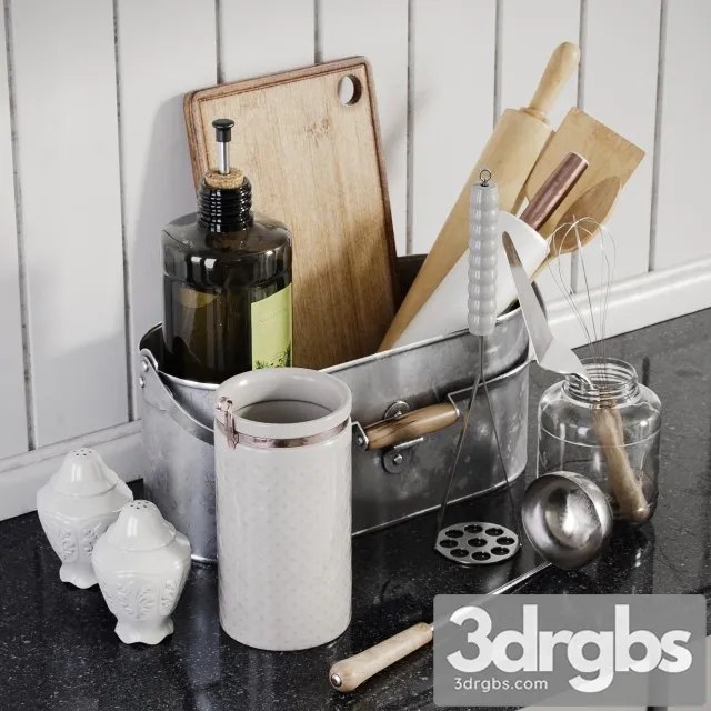 015 Set Kitchenware Vol 02 3D Model Download 015 Set Kitchenware Vol 02 3D Model Download