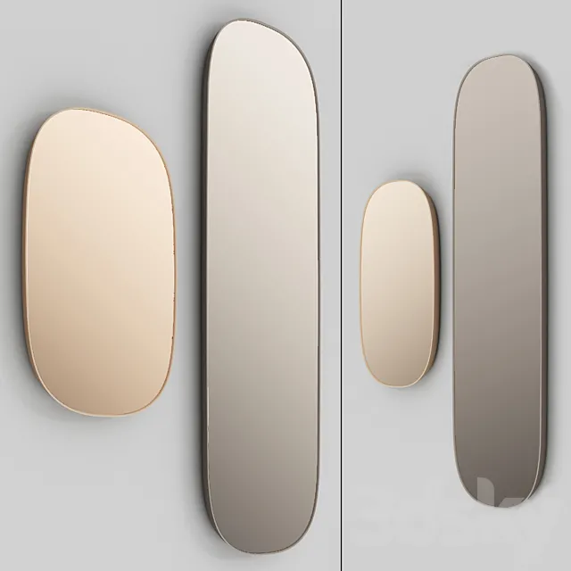 028 MUUTO Framed mirror 3D Model