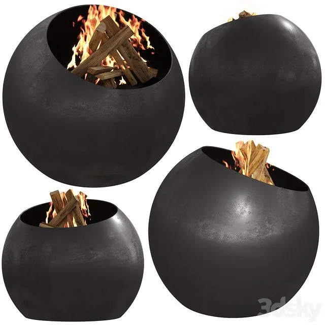 036_BBQ Bubble Spot 00 3D Model