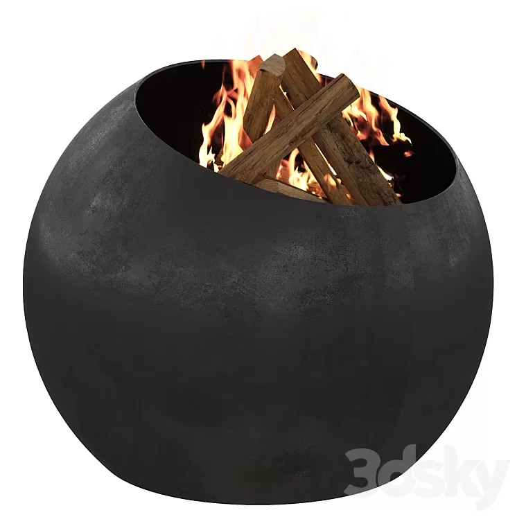 036_BBQ Bubble Spot 00 3D Model