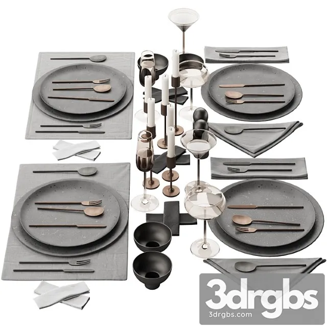 065 tableware decor set 03 ceramic bronze black 00 065 tableware decor set 03 ceramic bronze black 00