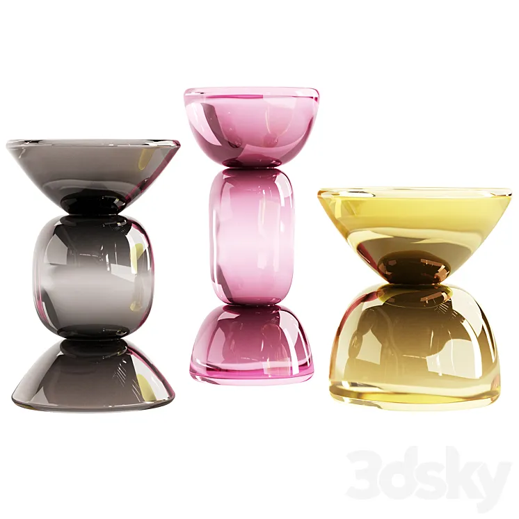 071 Verreum BonBon tables by MarcKrause 3D Model Free Download