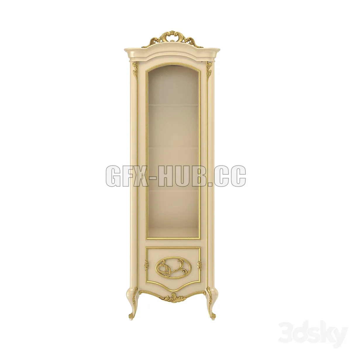 1 Door showcase Frandiss Coll C 3D Model 1 Door showcase Frandiss Coll C 3D Model