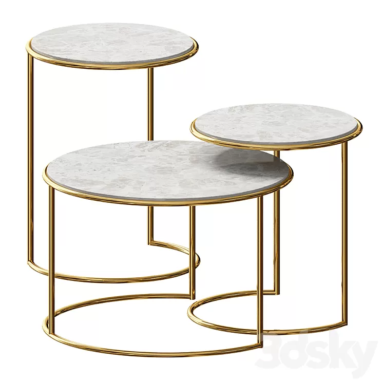 10-modern-coffee-tables 3D Model 10-modern-coffee-tables 3D Model