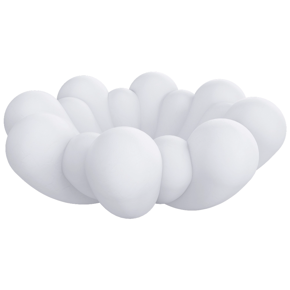 101 Copenhagen – Bloom tray Bone 3D Model