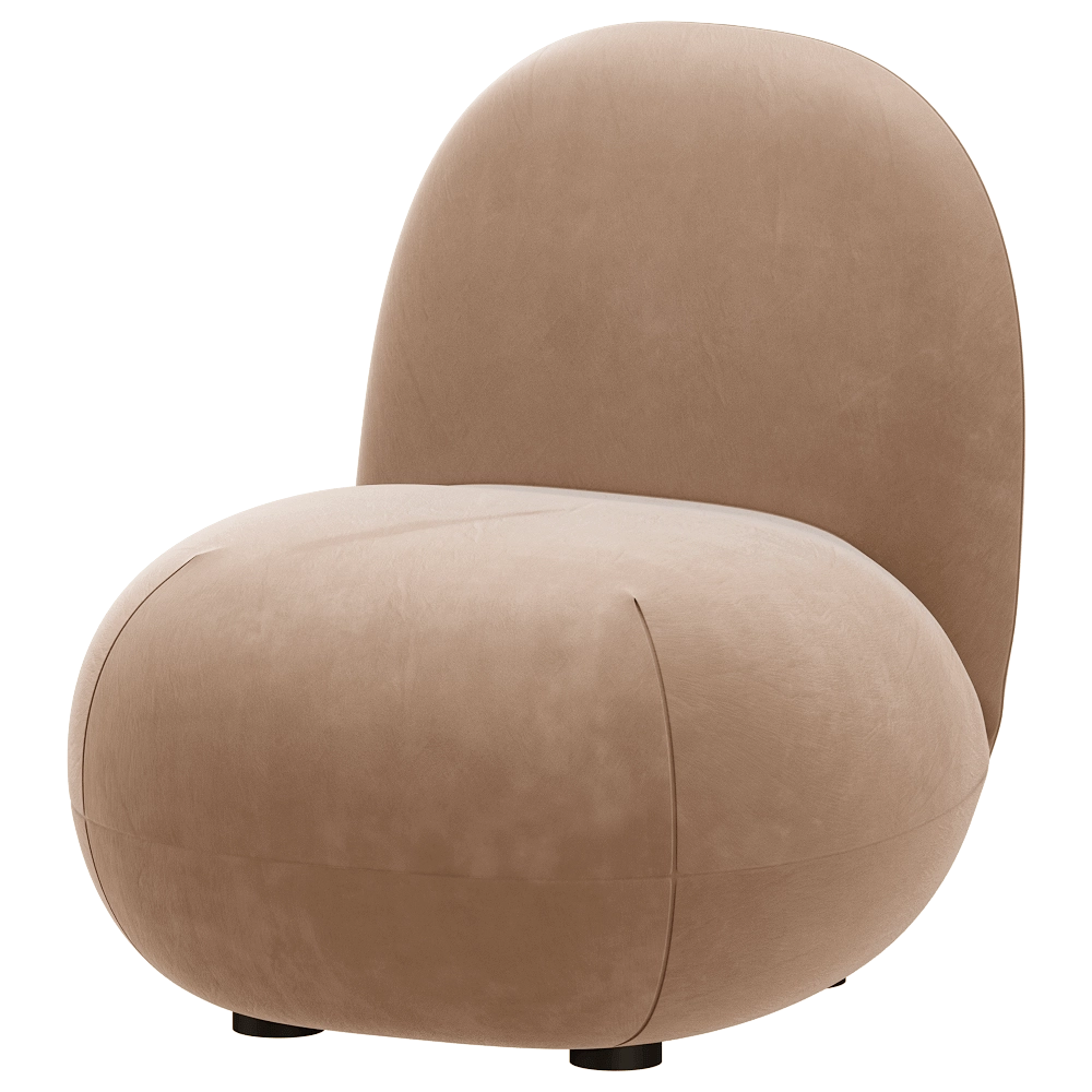 101 Copenhagen – Chair Toe Flat – Nubuck 3D Model