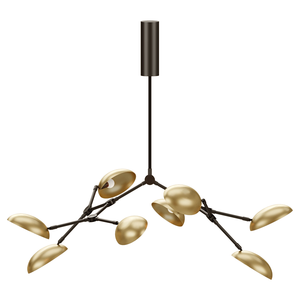 101 Copenhagen – Chandelier Drop Mini – Brass 3D Model