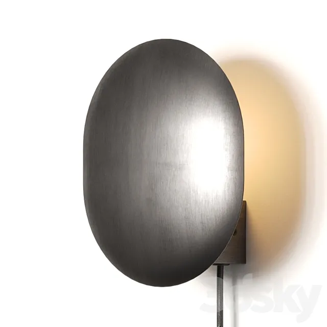 101 Copenhagen Clam Wall Lamp 3D Model 101 Copenhagen Clam Wall Lamp 3D Model