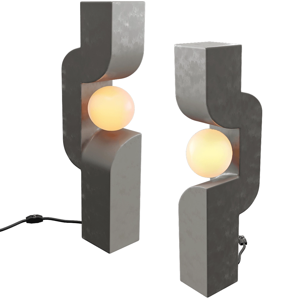 101 Copenhagen – Floor lamp Sitting Man Big – Dark gray 3D Model 101 Copenhagen – Floor lamp Sitting Man Big – Dark gray 3D Model