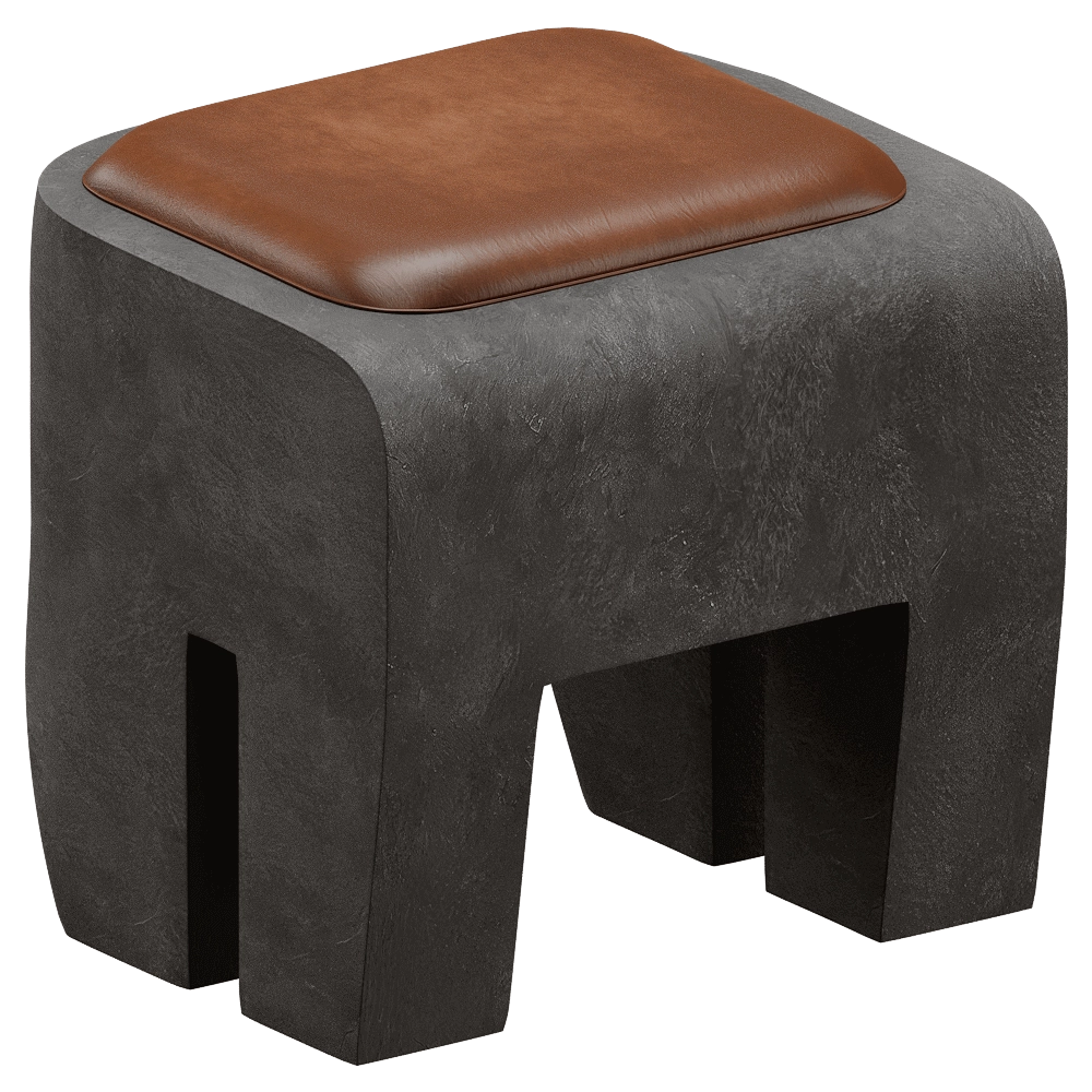101 Copenhagen – Stool Sculpt – Concrete 3D Model