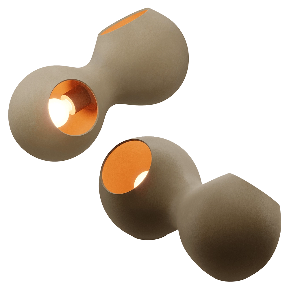 101 Copenhagen – Table lamp Le Deux  – Sand 3D Model