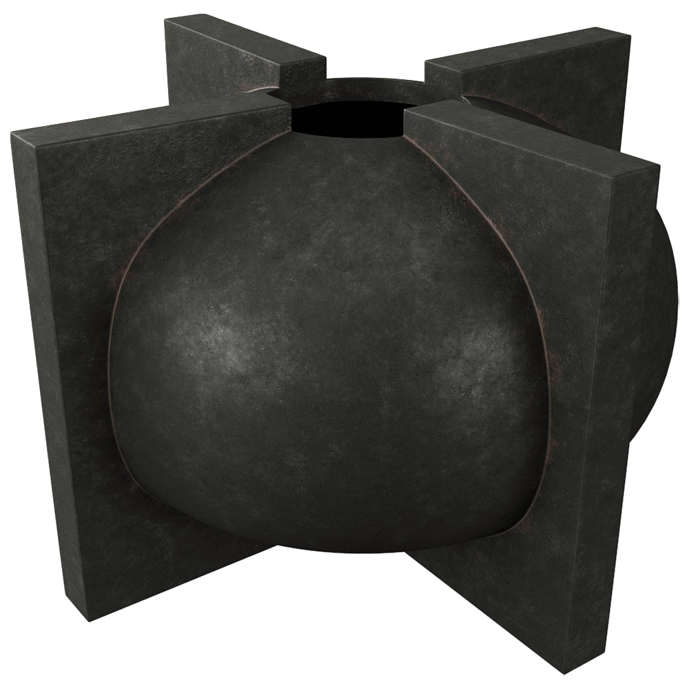 101 Copenhagen – Vase Kyoto big – coffee 3D Model