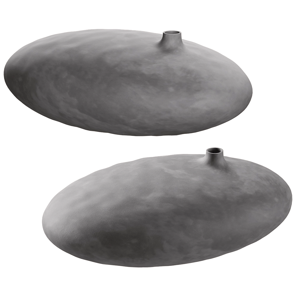 101 Copenhagen – Vase Submarine Fat – Dark grey 3D Model