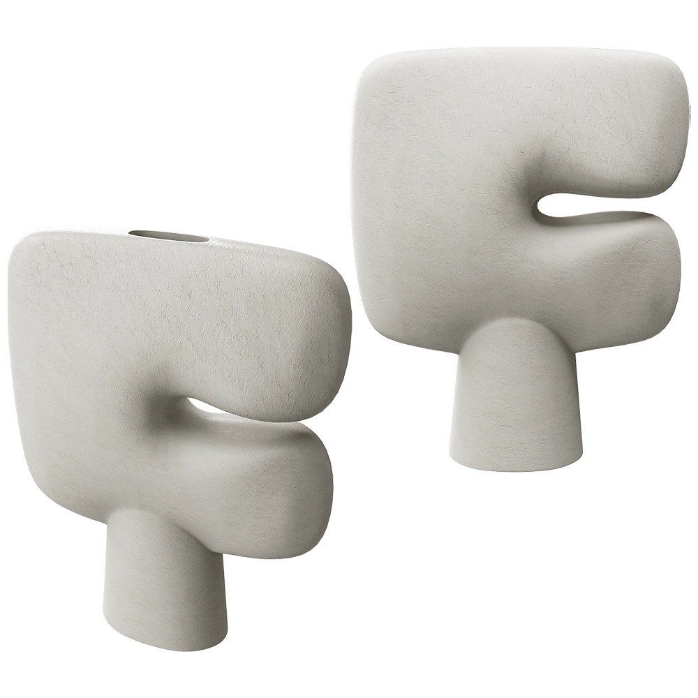 101 Copenhagen – Vase Tribal – Bone White 3D Model