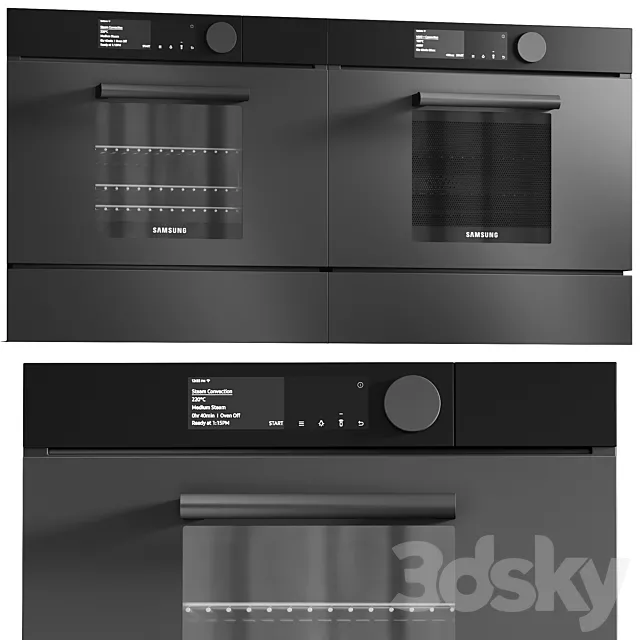 102 SAMSUNG Infinite Range Oven and Microwave 3DModel 102 SAMSUNG Infinite Range Oven and Microwave 3DModel