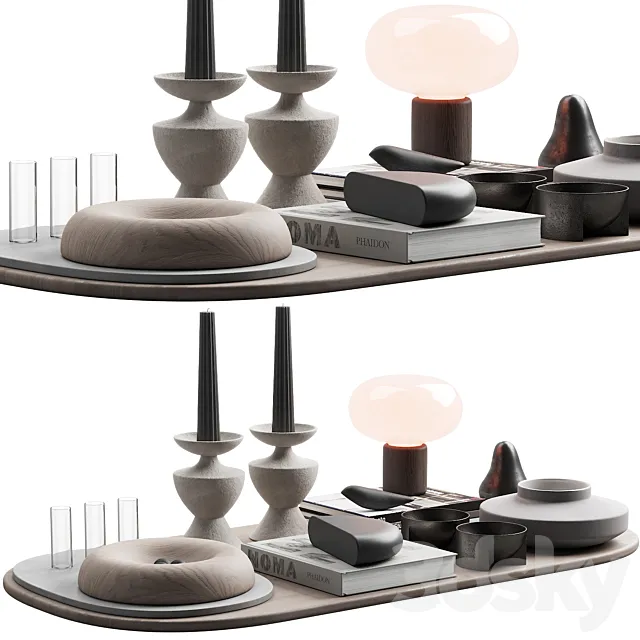 117 decorative set 030 japan style decor P04 3DModel