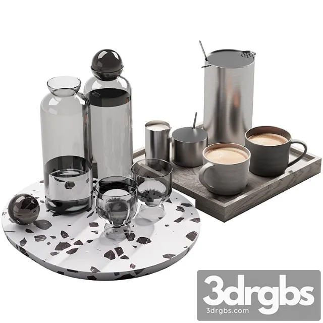 128 eat and drinks decor set 02 coffee and water kit 02 128 eat and drinks decor set 02 coffee and water kit 02