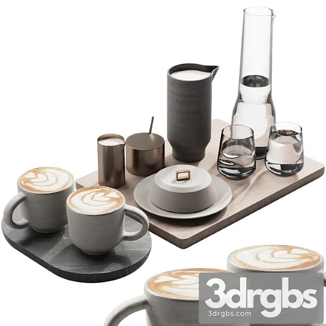 129 eat and drinks decor set 03 coffee and water kit 03 129 eat and drinks decor set 03 coffee and water kit 03