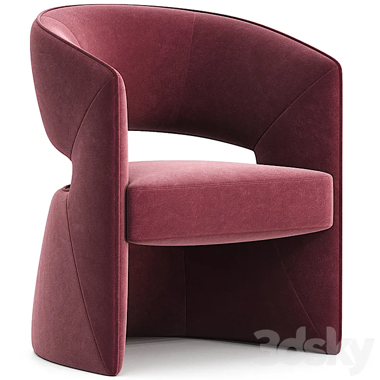 1728 chair by Tecni Nova 3D Model Free Download