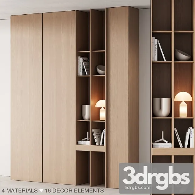 175 cabinet furniture 05 modern cupboard with decor 02 175 cabinet furniture 05 modern cupboard with decor 02
