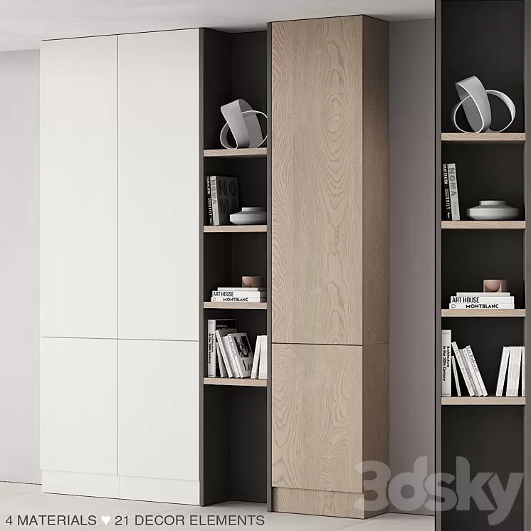176 cabinet furniture 06 3D Model Free Download