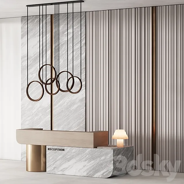 184 office furniture 04 reception desk 04 3DModel 184 office furniture 04 reception desk 04 3DModel