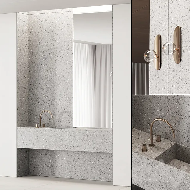 186 bathroom furniture 02 elegant minimal luxury 01 3DModel 186 bathroom furniture 02 elegant minimal luxury 01 3DModel