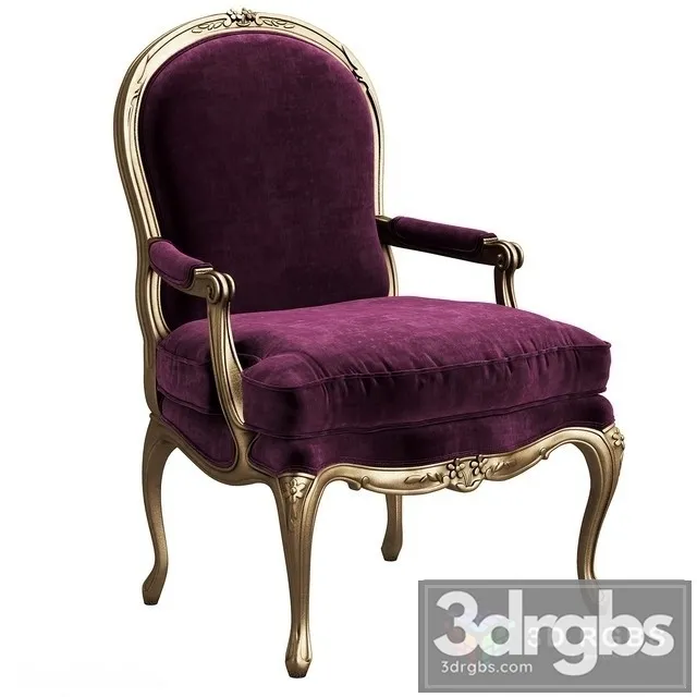 18th Century French Painted Fauteuils 3D Model Download 18th Century French Painted Fauteuils 3D Model Download