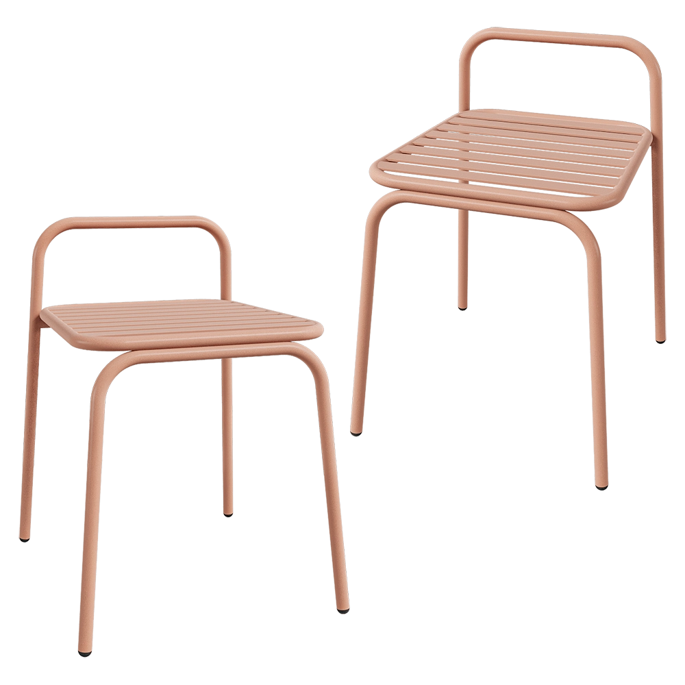 19.17.design – Low back chair Cur 3D Model