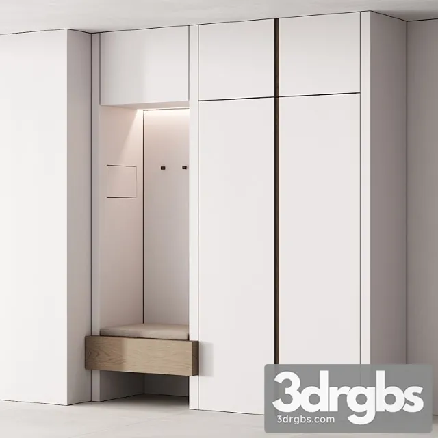 192 Hallway Zone 05 Minimal White With Gaps 01 3D Model Download 192 Hallway Zone 05 Minimal White With Gaps 01 3D Model Download