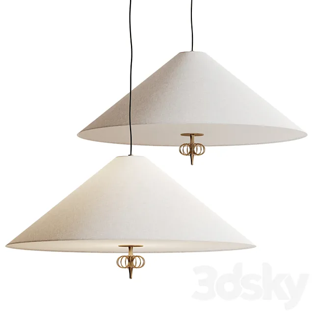 1967 Pendant by Gubi 3D Model 1967 Pendant by Gubi 3D Model