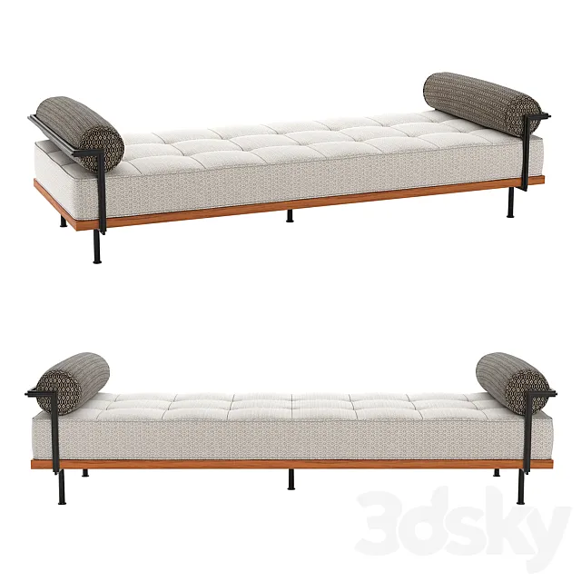 1st Dibs Bespoke Double Daybed P Tendercool 3DModel - 3DSKY