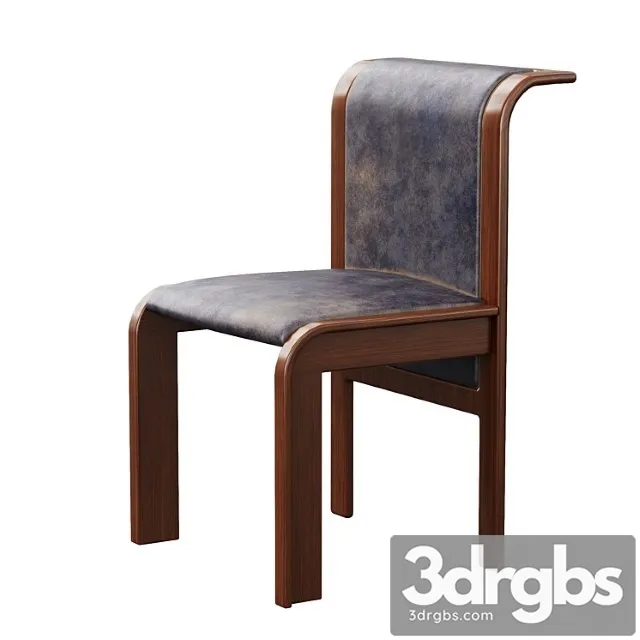 1st Dibs Restaurant Leather Vintage Chair 3D Model Download