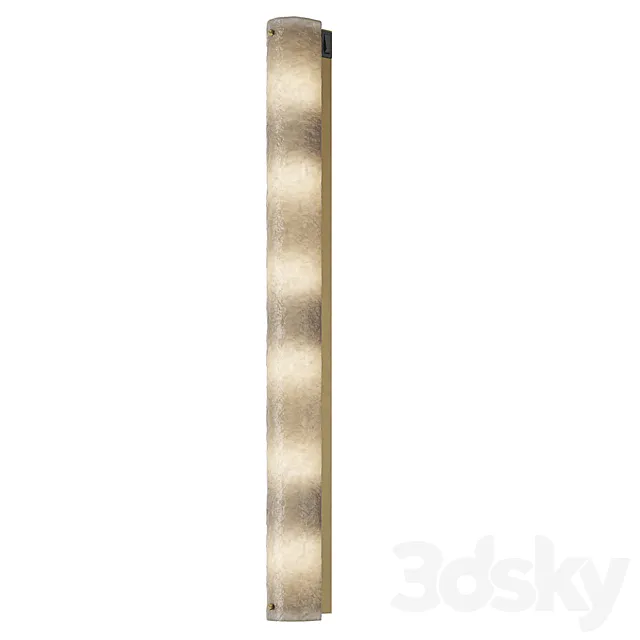 1stdibs Large Blown Murano Glass and Brass Wall Light 3D Model 1stdibs Large Blown Murano Glass and Brass Wall Light 3D Model