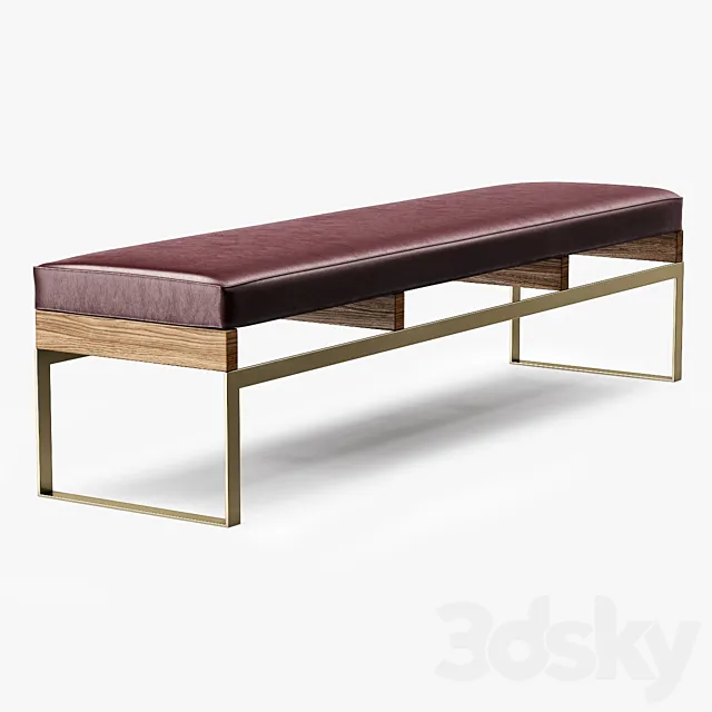 1stdibs Maxim Bench 3DModel 1stdibs Maxim Bench 3DModel