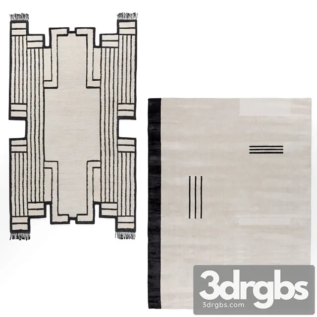 2 Carpets CC Tapis Asmara and Hello Sonia Reloaded Black 2 Carpets CC Tapis Asmara and Hello Sonia Reloaded Black