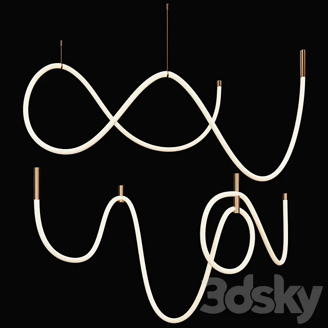 2 Centersvet-FREELIGHT-(HOOK_PDNT) | 2lights | | 2mat | 3D Model