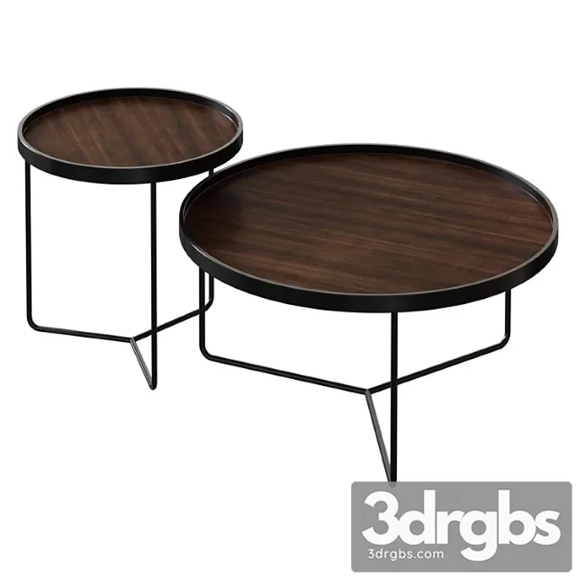 2 Coffee Table Woodster Cattelan Italia Style