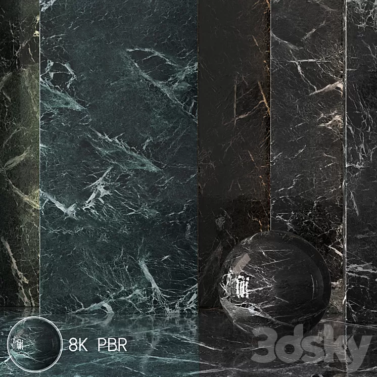 2 Marble Material 8K (Seamless Tileable) DrCG No 72 3D Model Free Download