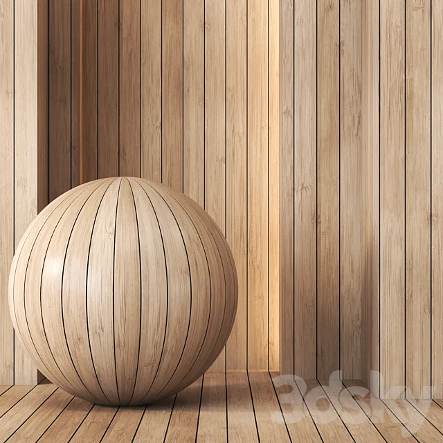 2 Plank Wood Texture 4K – Seamless 3D Model