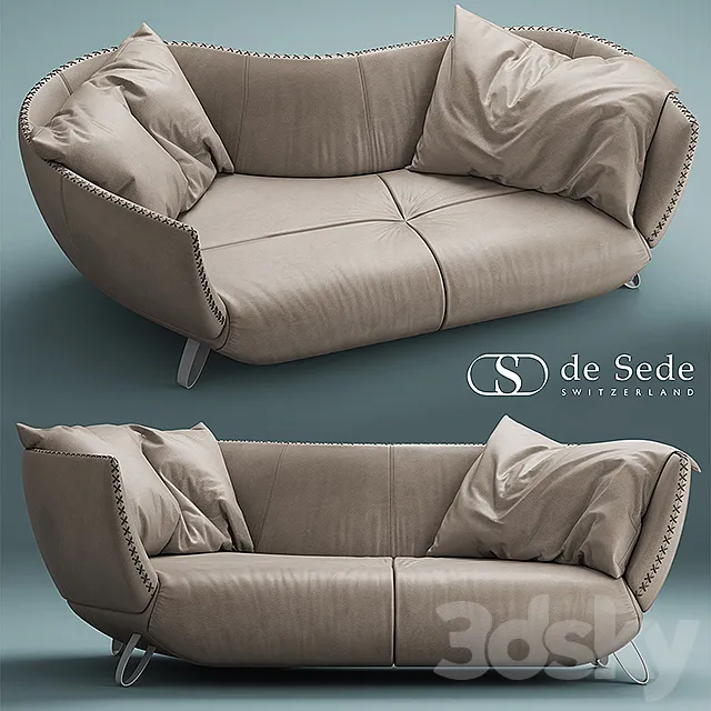 2 Sofa desede DS-102 3DModel 2 Sofa desede DS-102 3DModel