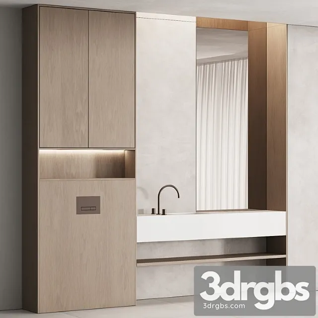 201 Bathroom Furniture 05 Minimal Modern Wood 01 201 Bathroom Furniture 05 Minimal Modern Wood 01