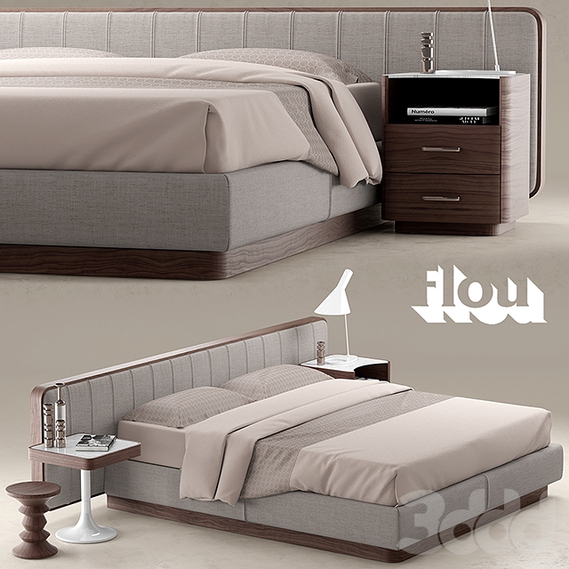 3DSKY MODELS – BED 3D MODELS – BED 1 – No.079 - thumbnail 1