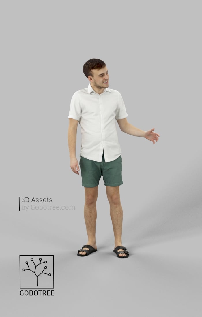 3DSKY FREE – HUMAN 3D – No.29